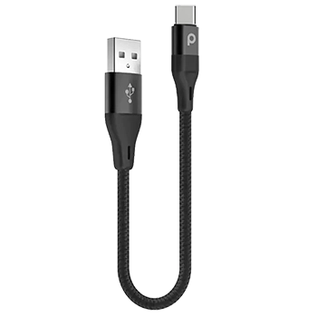 کابل شارژ تبدیل USB به تایپ سی Parmp طول 0.25 سانتی‌متر